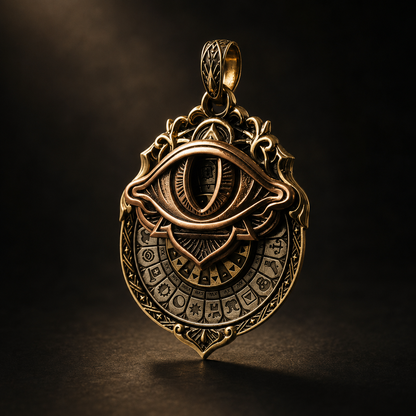 💪Grande Vente ! 🔥49 % DE RABAIS👁️‍🗨️Pendentif de vision de tarot fait à la main : connectez-vous à la sagesse cosmique à tout moment