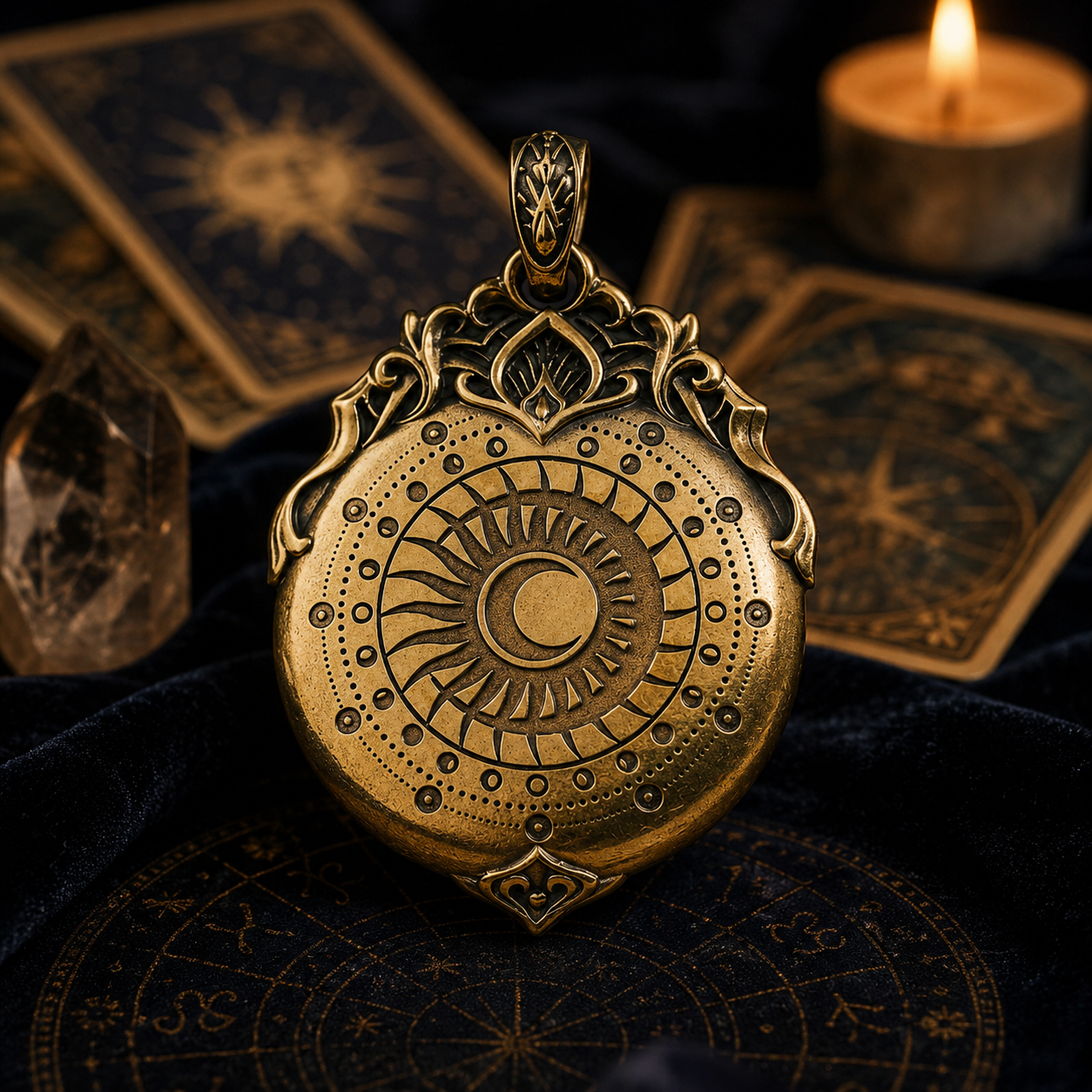 💪Grande Vente ! 🔥49 % DE RABAIS👁️‍🗨️Pendentif de vision de tarot fait à la main : connectez-vous à la sagesse cosmique à tout moment