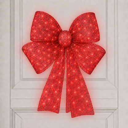 🔥55% OFF Hot Sale🎁✨🎄 48-Inch Lighted Christmas Bow 🎀