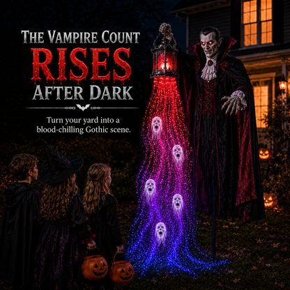 🎃 Halloween Flash Sale – 49% OFF Today Only | Animated Glowing Soul Harvester Yard Decor