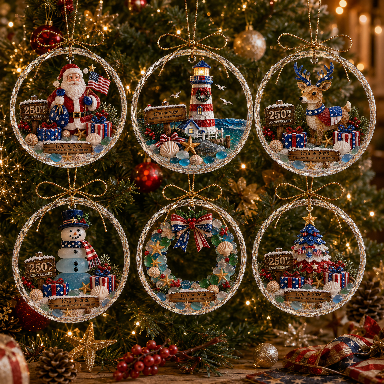 🔥LAST DAY 50% OFF - 🎄Ocean Christmas ornaments