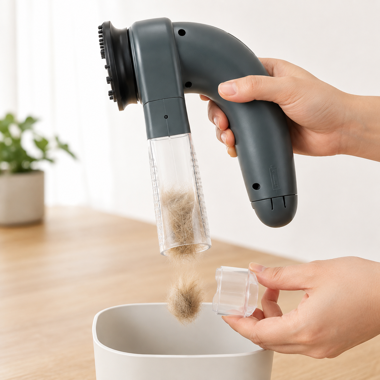 🐾 Cordless Pet Hair Vacuum – Groom & Vacuum at the Same Time, No Mess, No Stress