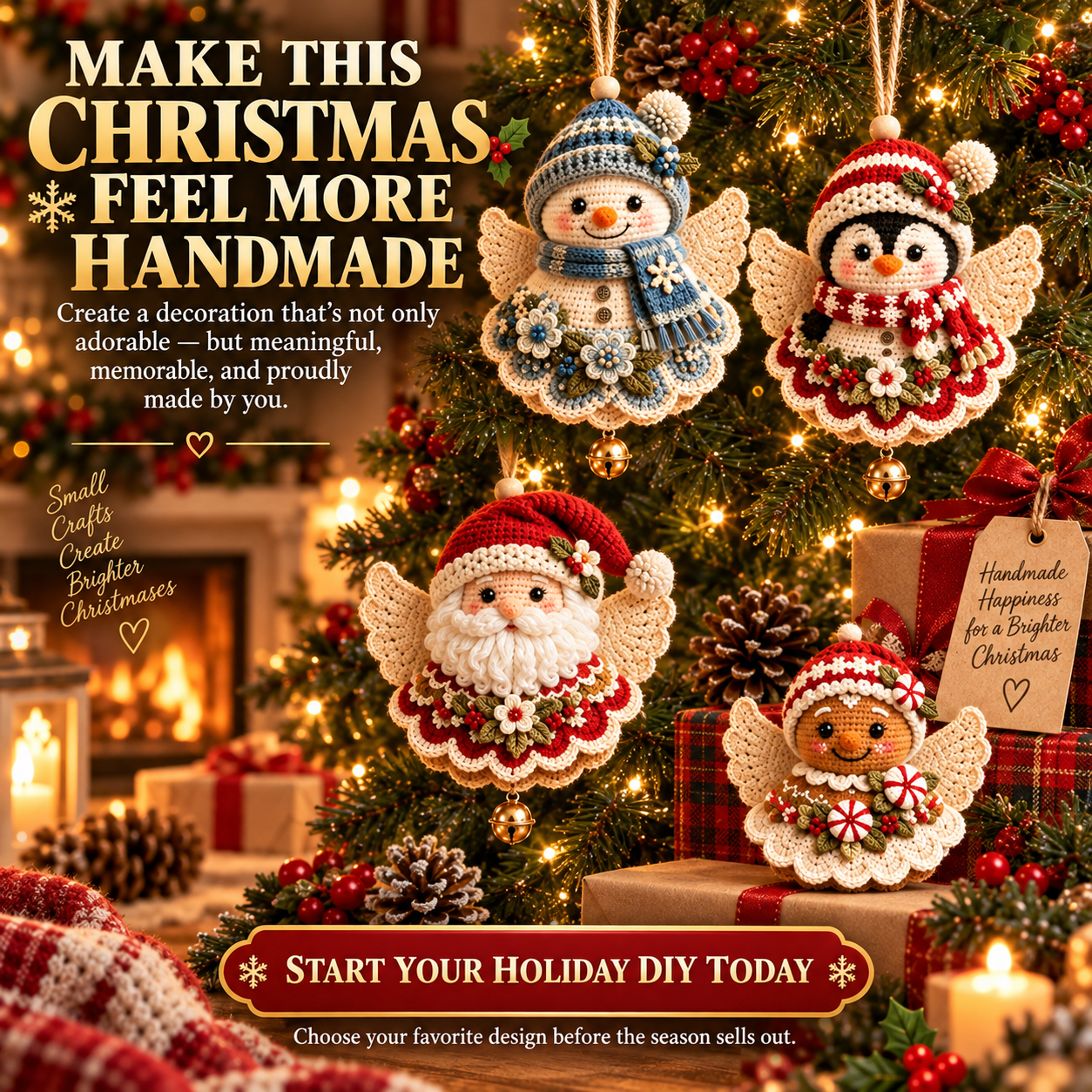 Make Christmas Feel More Handmade