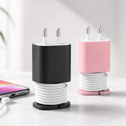 2-in-1 iPhone Charger Protector & Cable Winder