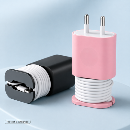 2-in-1 iPhone Charger Protector & Cable Winder