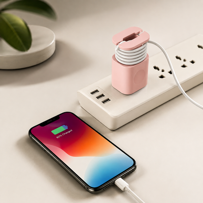 2-in-1 iPhone Charger Protector & Cable Winder