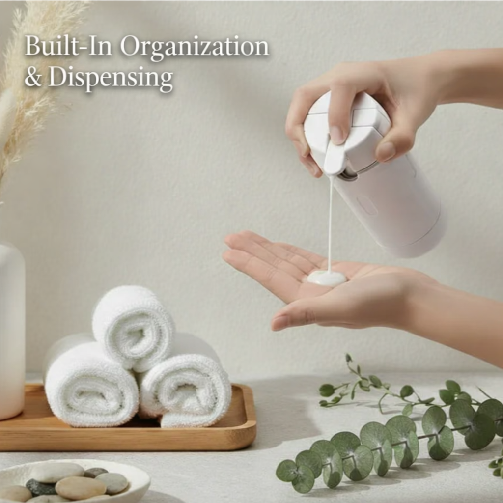 Cotitoc ™4‑in‑1 Travel Dispenser