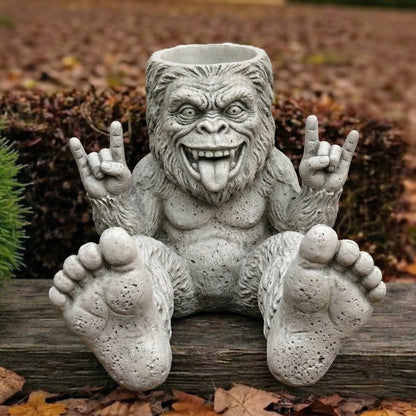 🦶 Bigfoot rockt: Rebellen-Pflanztopf – wild & frei 🌿