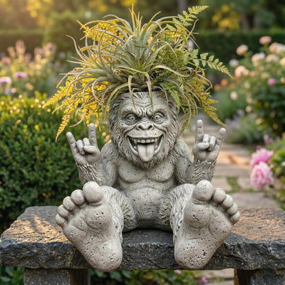 🦶 Bigfoot rockt: Rebellen-Pflanztopf – wild & frei 🌿