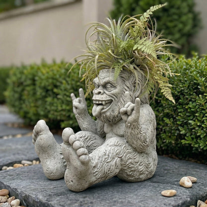 🦶 Bigfoot rockt: Rebellen-Pflanztopf – wild & frei 🌿