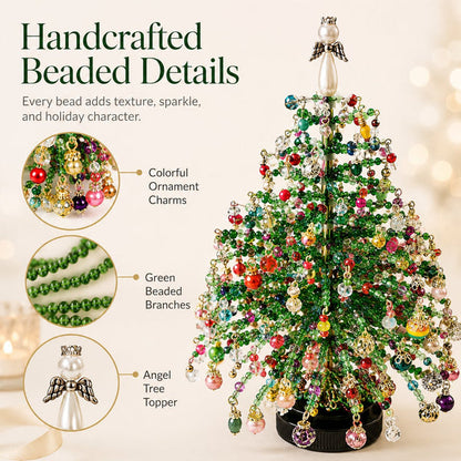 🎄✨ DIY Beaded Christmas Tree Kit – 🎅 A Christmas Craft to Treasure