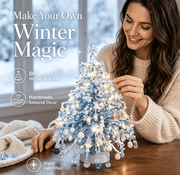 🎄✨ DIY Beaded Christmas Tree Kit – 🎅 A Christmas Craft to Treasure