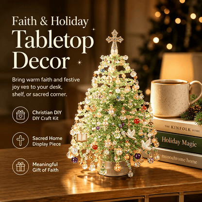 🎄✨ DIY Beaded Christmas Tree Kit – 🎅 A Christmas Craft to Treasure