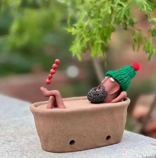 🛁 Tub Within a Tub™ – Whimsical Incense Burner ✨