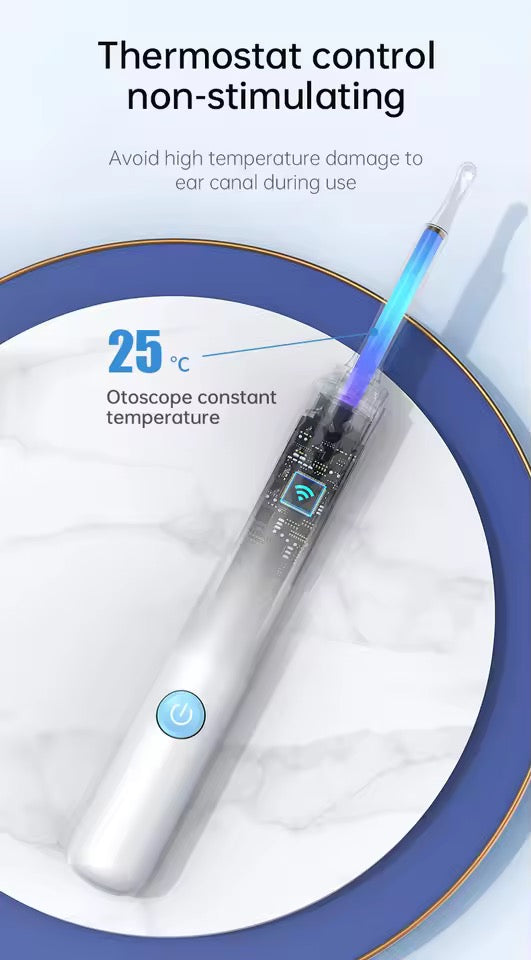 Smart Earwax Remover with 1080P Camera for Android & iPhone (Imported)