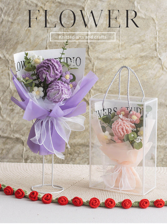 🎁 Hand-woven tulip flowers – The Gift That Lasts Forever
