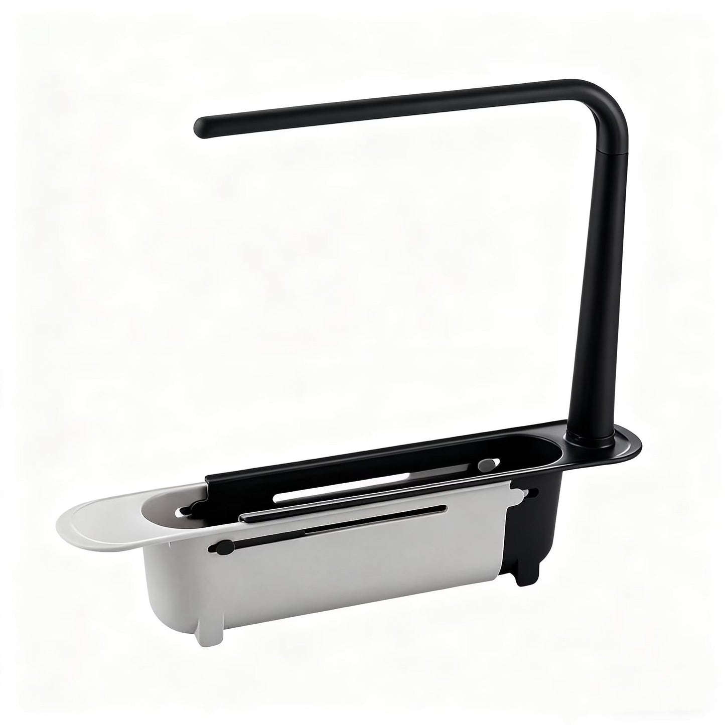 🔥LAST DAY 50% OFF - ✨ Adjustable Telescopic Sink Organizer – Drain, Dry & Declutter