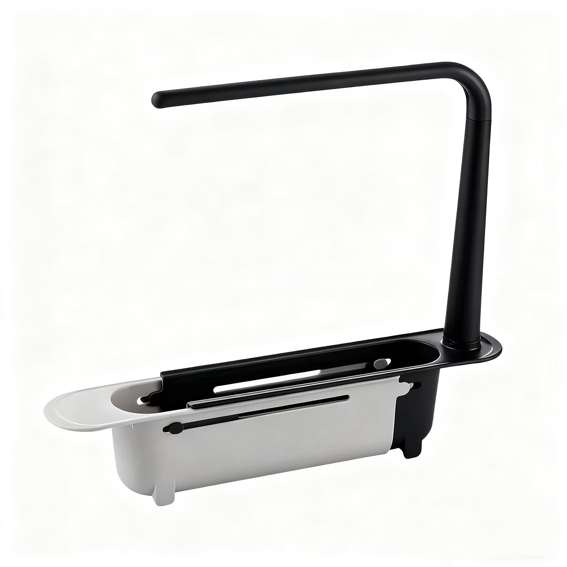 🔥LAST DAY 50% OFF - ✨ Adjustable Telescopic Sink Organizer – Drain, Dry & Declutter