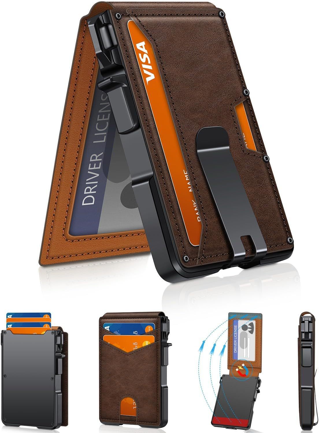 Cotitoc™ Minimalist Wallet - Maximum Capacity. Minimal Footprint.