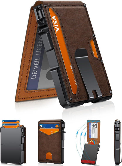 Cotitoc™ Minimalist Wallet - Maximum Capacity. Minimal Footprint.
