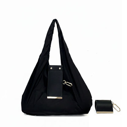 Transformable Bag – Stylish Vegan Leather Tote & Keychain Charm