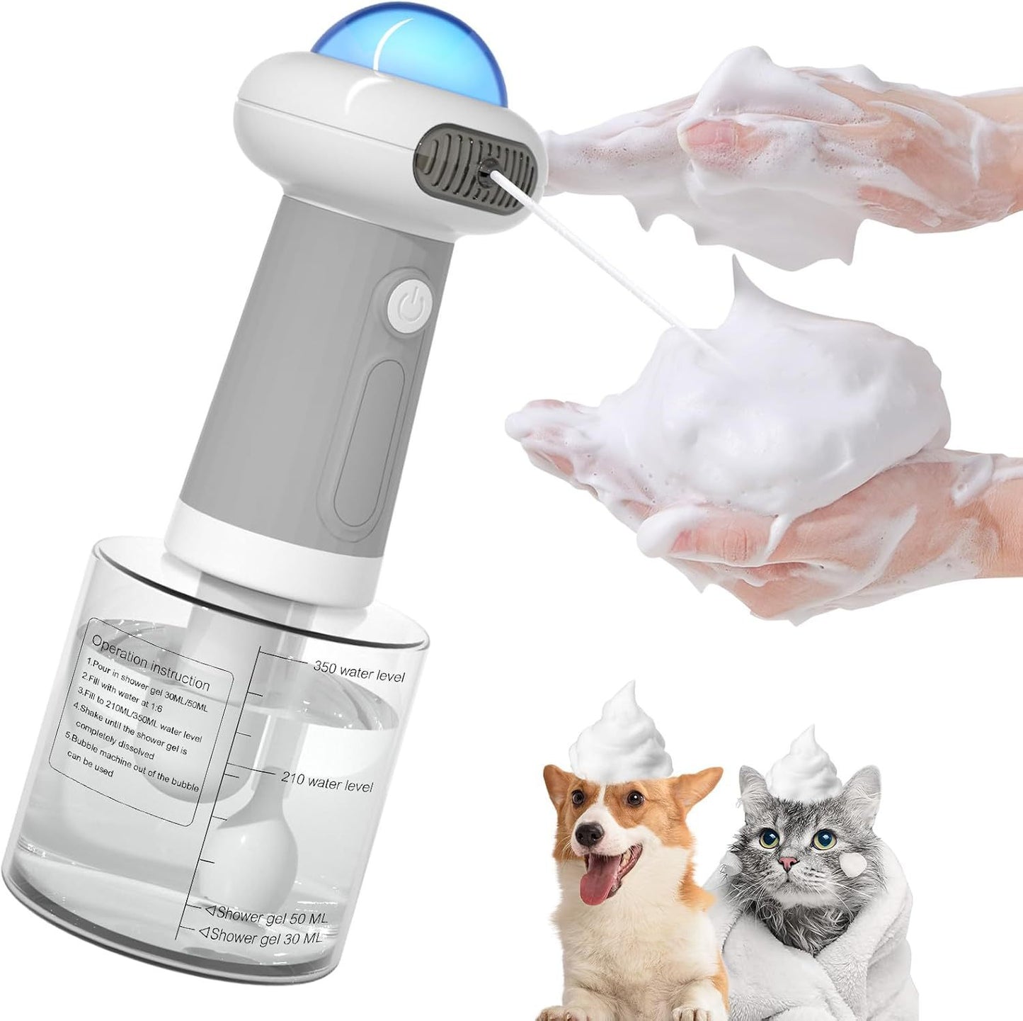 FoamJet Pet Shower & Shampoo Sprayer