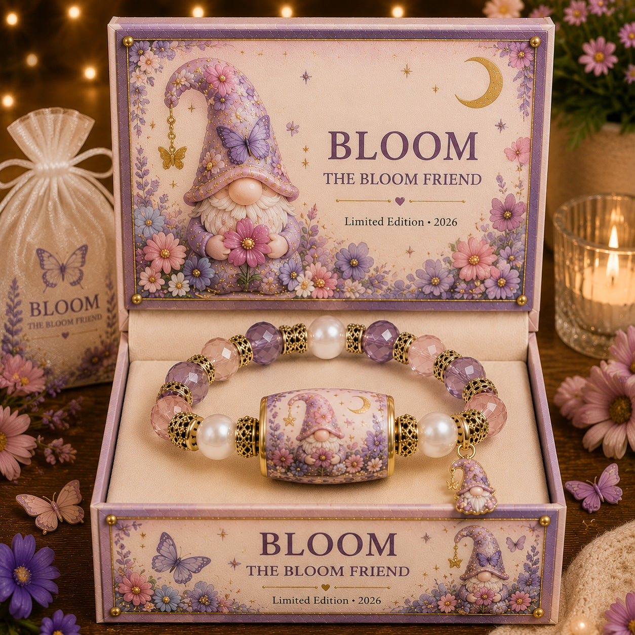 🍀Lucky Gnome Bracelet Collection – A Little Gnome That Brings Everyday Magic✨✨