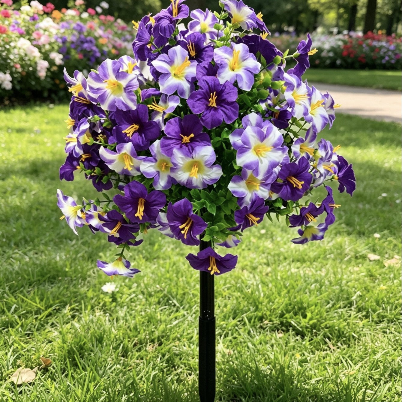All Season Artificial Flower Stakes Indoor & Outdoor
