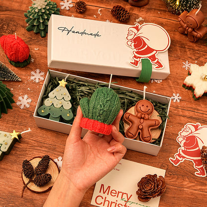 🎅Christmas Early Discount 49% Off✨Handmade Christmas Scented Candle Gift Set: A Festive Essential for Atmosphere & Gifting🕯️🎄