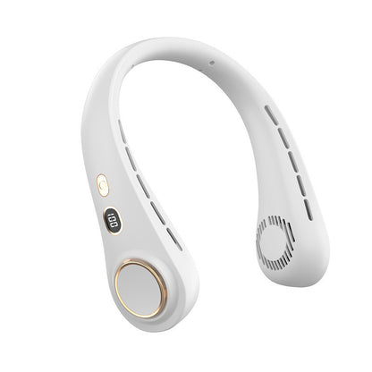 🔥Soldes d'été 50 % de réduction🎧 Ventilateur de cou portable – Ressemble à des écouteurs, procure la sensation de la climatisation
