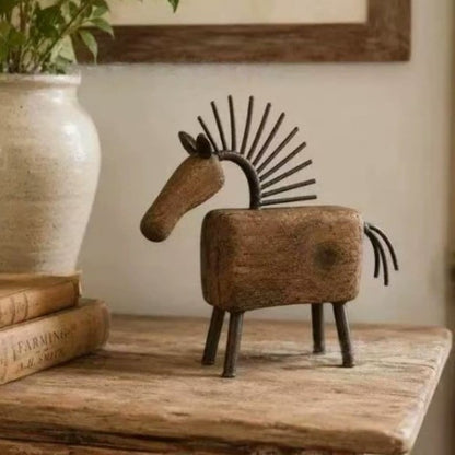 🐂Vintage Longhorn Bull Sculpture