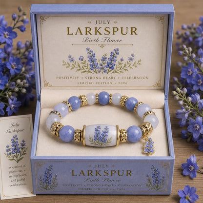 🌸 Birth Flower Blessing Bracelet | 2026 Limited Edition Only 8 Left