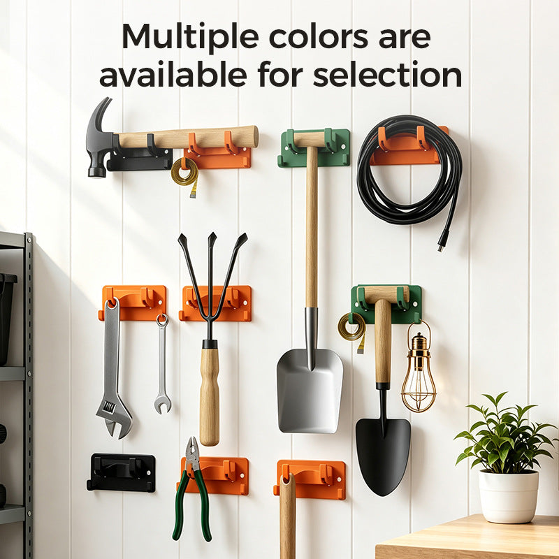 Utility Hooks – 3/6/9/12-Pack Rustproof Organizer for Kitchen, Bathroom, Garage & Garden