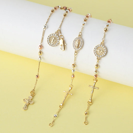 ⚡Offres Spéciales -42%✝️Bracelet Chapelet Perlé✨✨