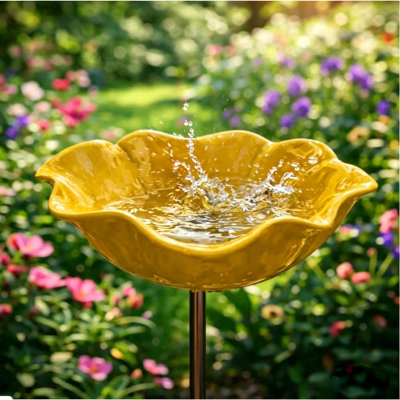 🔥2026 Muttertagsgeschenke 50% Rabatt🔥Handgemachter Blumen-Gartenstecker aus Metall🐦