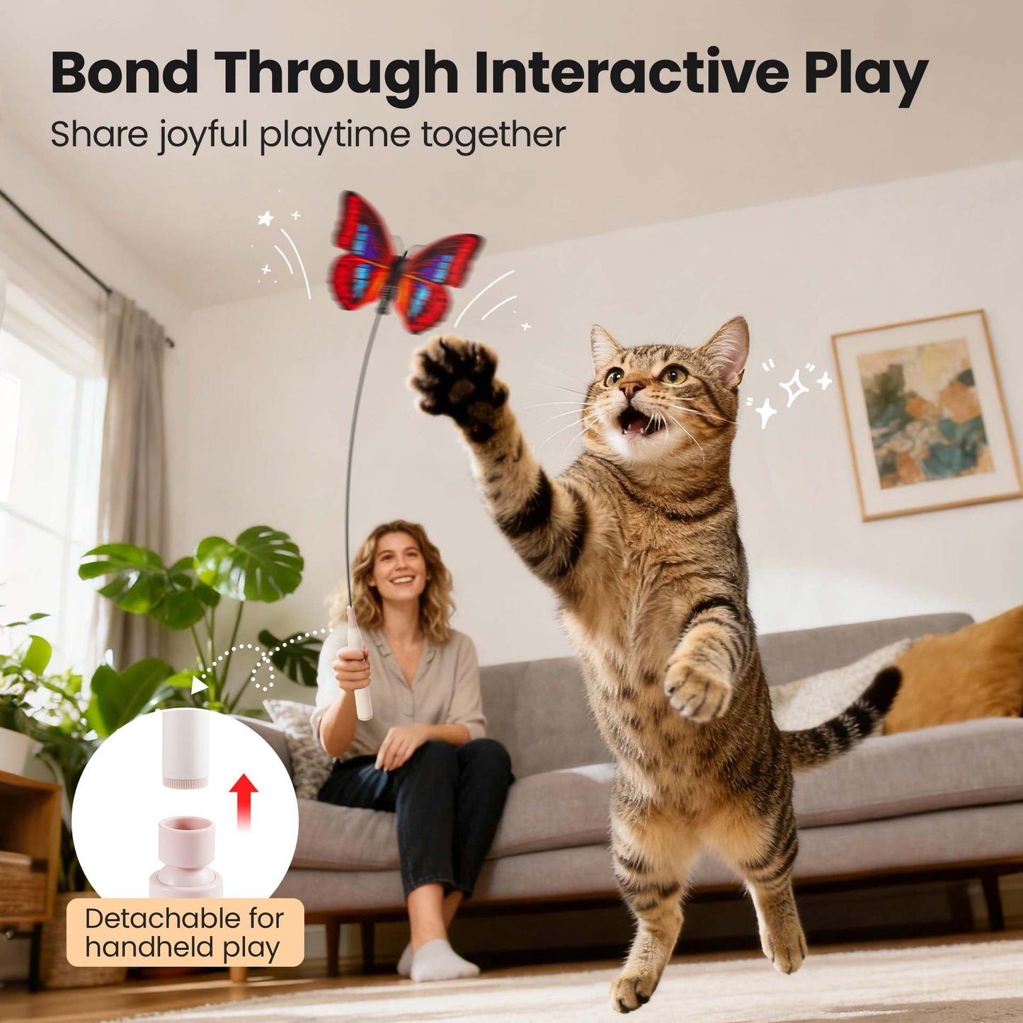 Smart Butterfly Cat Toy  🐾
