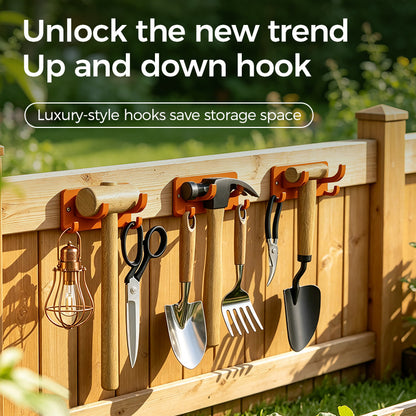 Utility Hooks – 3/6/9/12-Pack Rustproof Organizer for Kitchen, Bathroom, Garage & Garden