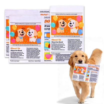 🔥3-Pack Bundle🔥Crinkle Newspaper Dog Toy for Boredom Relief, Interactive Chew Toy for Dogs