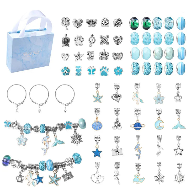 🎄24 DAYS OF CHRISTMAS ADVENT CALENDAR BRACELETS SET