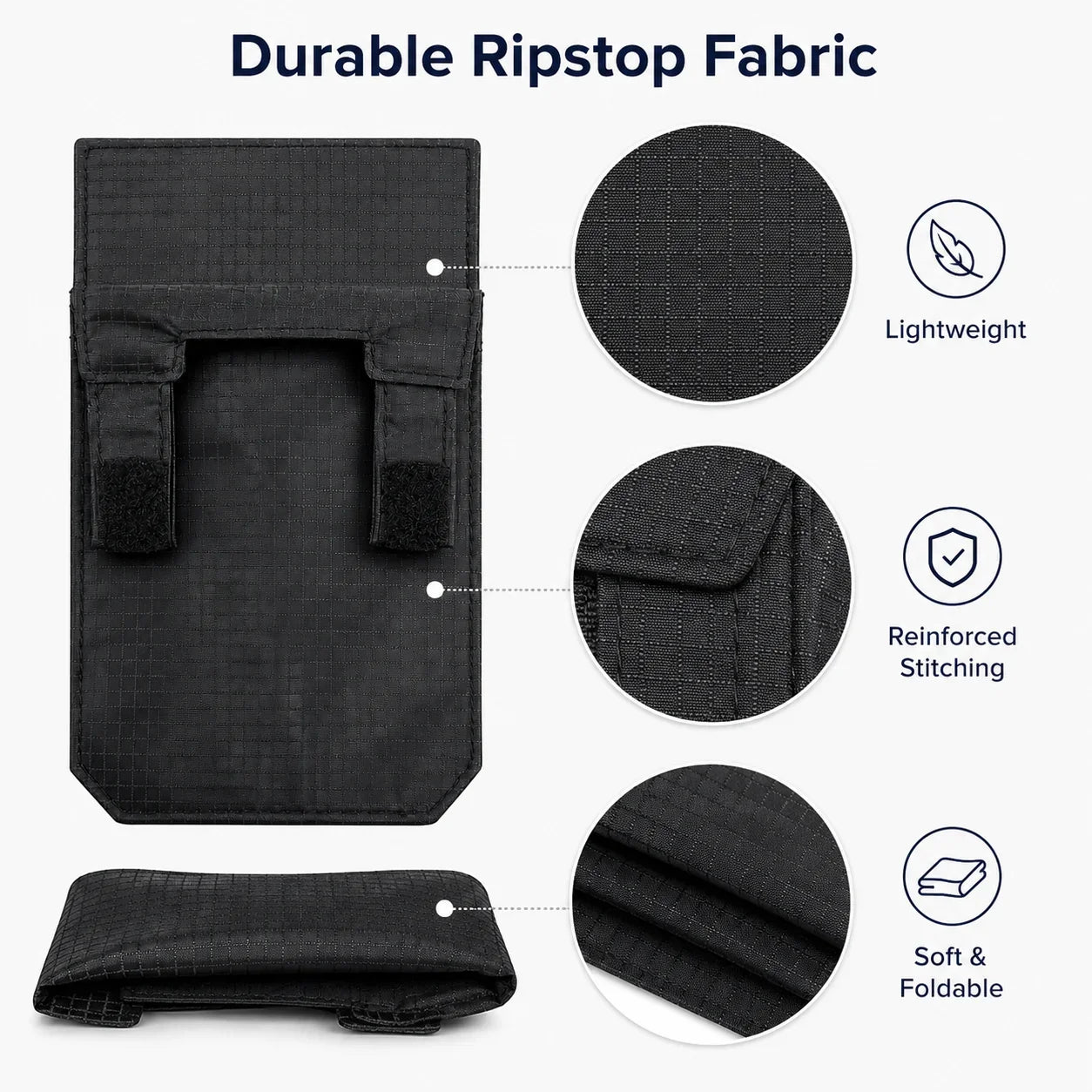 Slim Hidden Belt Wallet