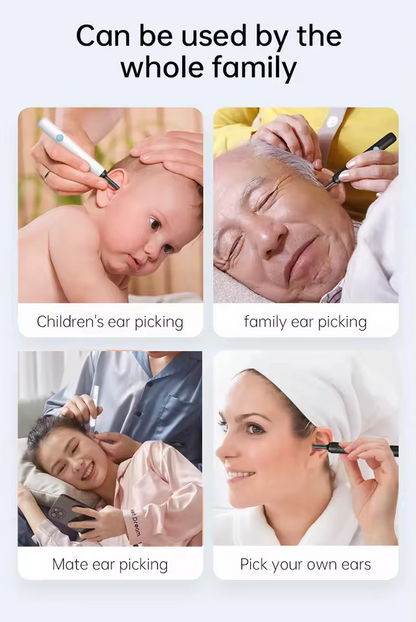 Smart Earwax Remover with 1080P Camera for Android & iPhone (Imported)