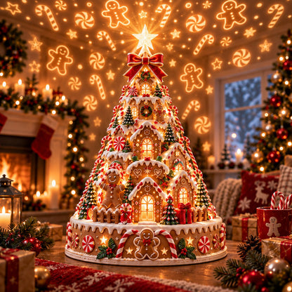 💯 60,000+ Sold - 🎄MerryRealm™ Christmas Village Lightscape Tree
