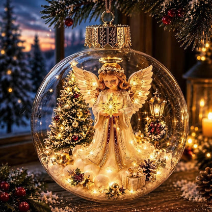 🔥Last Day 49% OFF - 🎄✨Glowing Christmas Diorama Ornament