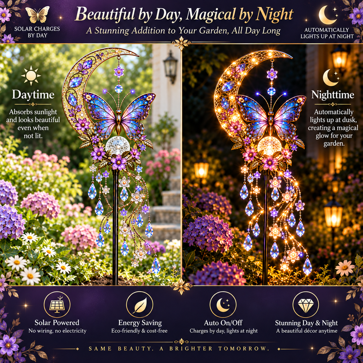 🦋Butterfly Moonlight Cascade A Little Moonlight Magic for Your Garden🎁