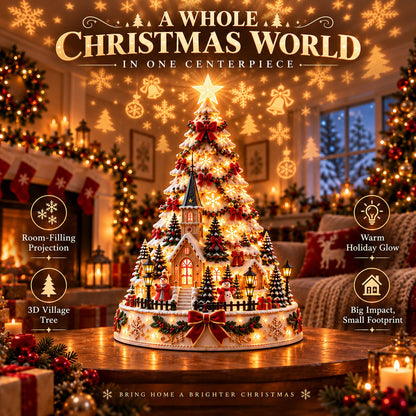 💯 60,000+ Sold - 🎄MerryRealm™ Christmas Village Lightscape Tree