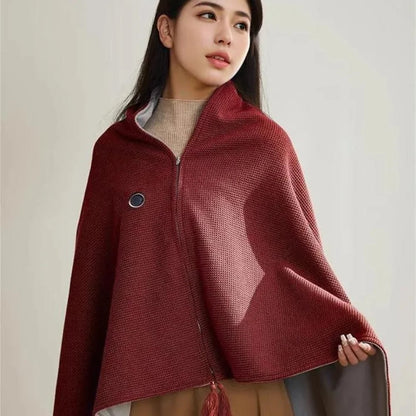 ❄️ LAST CHANCE 50% OFF - Heated Wearable Blanket – Stay Warm at Your Desk Without Bulky Layers 🔥
