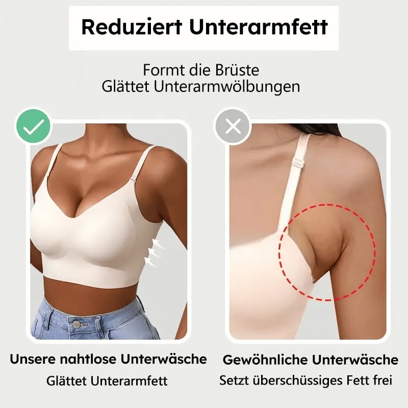 🔥 Kabelloser, rückenfreier Damen-BH in Unifarben