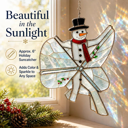 ⏳ Last Day 49% OFF – 🎄Beginner-Friendly 3D Christmas Iridescent Suncatcher DIY Kit | Complete Kit with Glass-Style Panels, Metal Frames, Hanging Chain, Tools & Step-by-Step Guide Included 💕