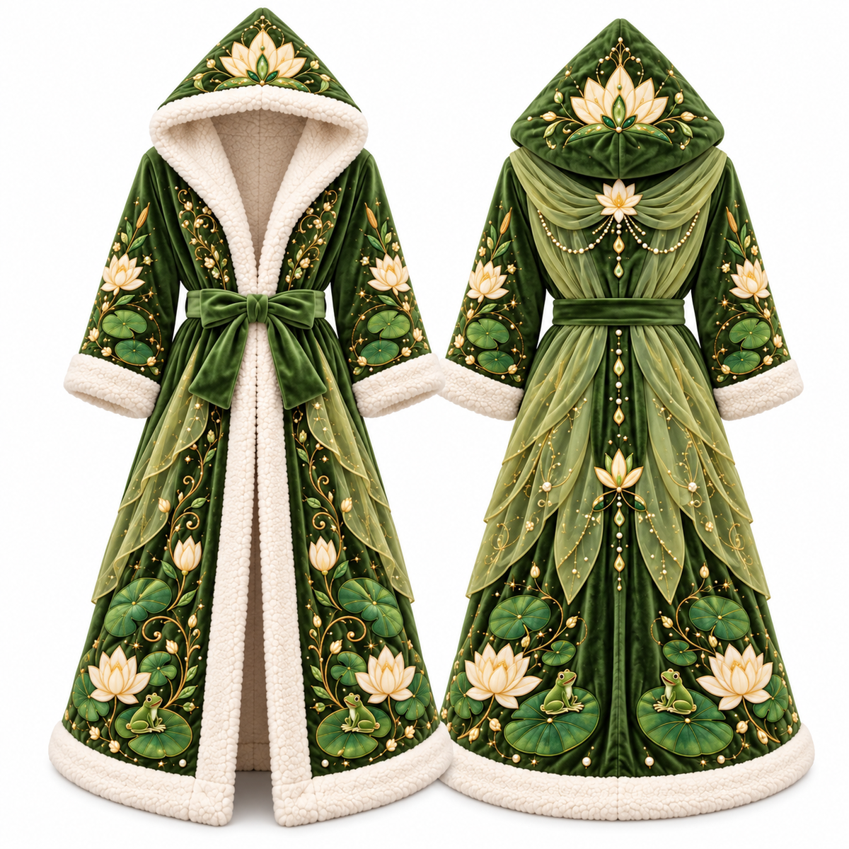 👑 Cotitoc™ Heated Princess Robe – Cozy warmth for cold days