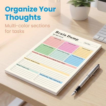 DetoxViva Brain Dump Notepad